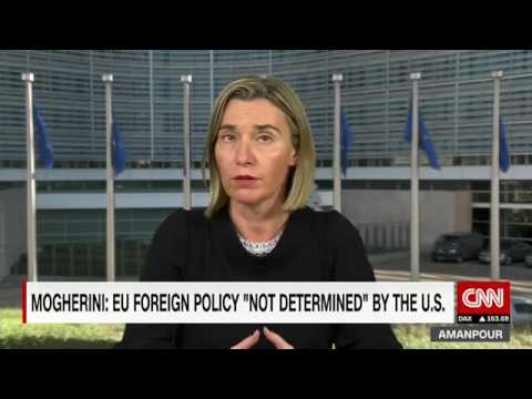 CNN interview: Mogherini on US President elected Trump camera iphone 8 plus apk