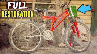 INCREDIBLE Bicycle RESTORATION |Transforming A Trash Bike Into A OLYMPIA Mountain Bike