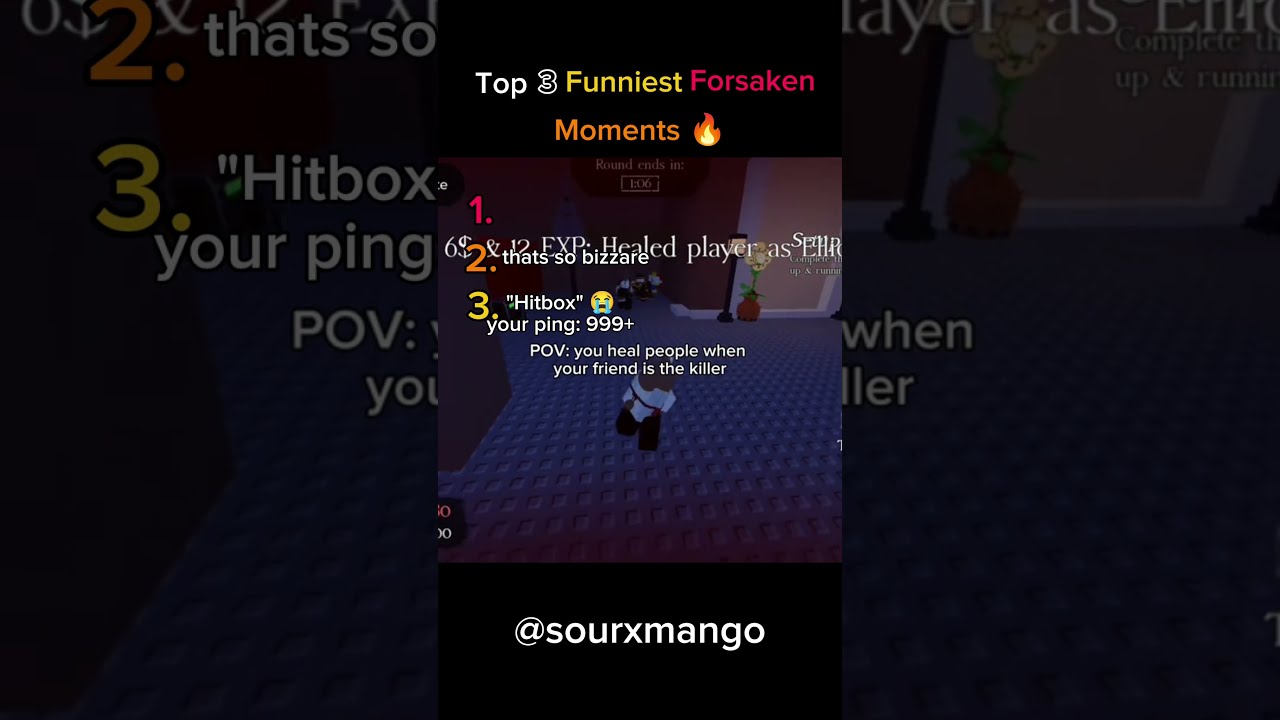 Top 3 Funniest Forsaken Moments Laughtrip 
