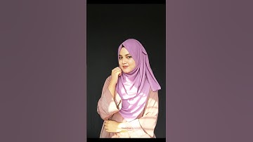 Very Easy Cherry Georgette Hijab Tutorial ✨ #hijabstyle #hijabfashion #viralvideo #shortfeed #shorts