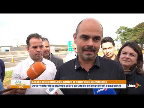 Mateus Simões announces Tiradentes School, but his response regarding the Paraíso Fire Department...