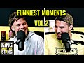 Funniest Podcast Moments Vol.2 | King and the Sting w/ Theo Von &amp; Brendan Schaub