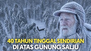 40 Tahun Hidup Sendirian di Gunung Salju… dan Ia Mencatat Salju Setiap Hari