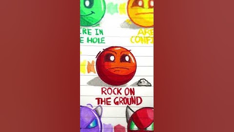 My 3-D Geometry Dash Lobotomy Faces: All Sounds #geometrydash #art