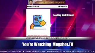 Mugshot TV - Live Arrest Booking Video Stream