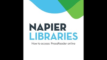 How to use PressReader at home - Napier Libraries