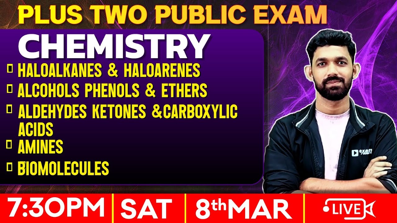 Plus Two Chemistry Public Exam | Chapter : 6,7,8,9,10 | Exam Winner Plus Two