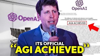 BREAKING: OpenAI INSIDER Drops BOMBSHELL "AGI Achieved"