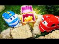 Видео для малышей. Машины сказки про игрушки из мультиков Роботы поезда и карту сокровищ!