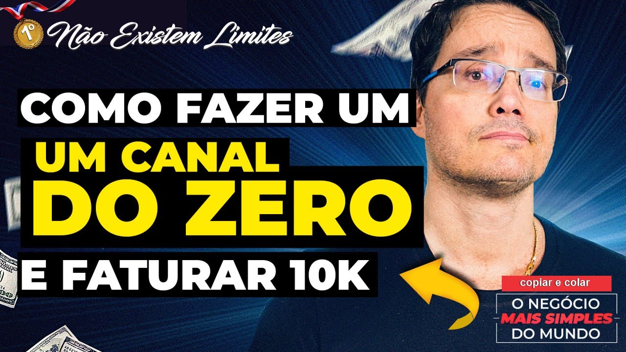 COMO CRIAR UM CANAL NO YOUTUBE PELO CELULAR OU PC E GANHAR DINHEIRO EM ...