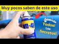 Asi se usa el WD40 y nadie te lo dijo