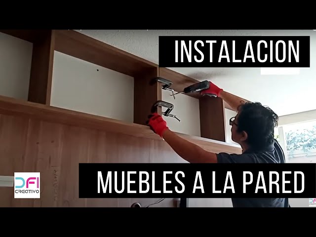 Colgar muebles de cocina y baño en paredes débiles (Bricocrack