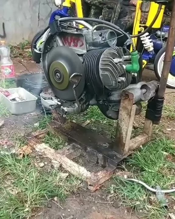 mesin vespa baru rayen🔥 joss pokoknya