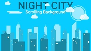 City Night - Vector Game Art in Inkscape | MadFireOn |