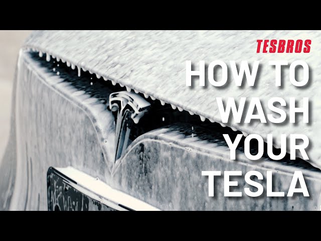The Ultimate Guide to Washing Your Tesla
