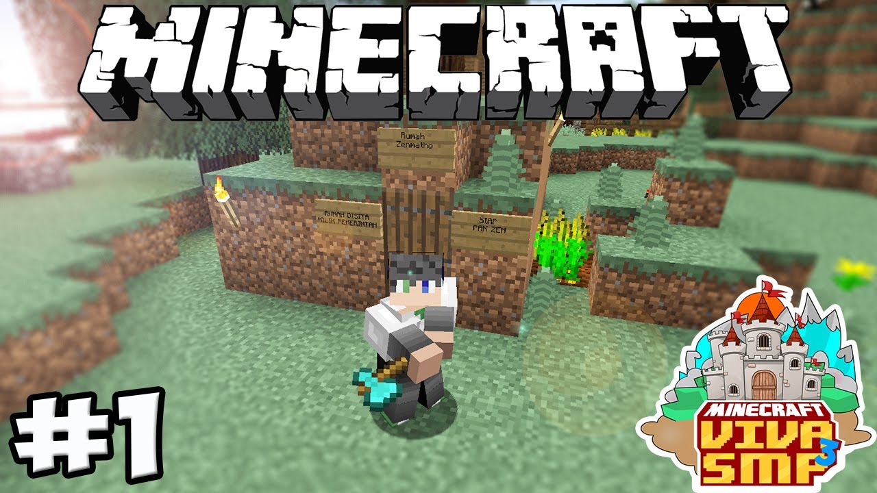 KOS KOS AN TERUSUH!! - MINECRAFT VIVA SMP S3 - Epsd 1 - YouTube