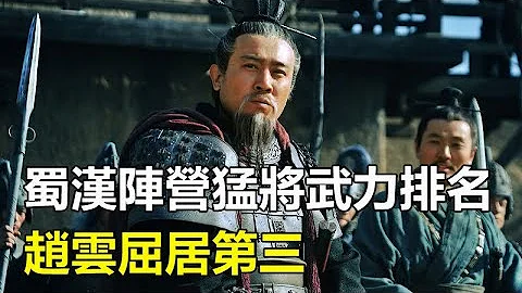 蜀漢陣營16位猛將武力排名：趙雲屈居第三，薑維進不了前十#趙雲#薑維#三國 - 天天要聞