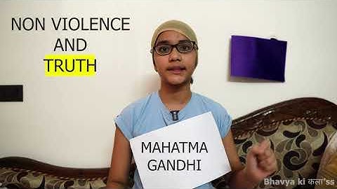 10 year old explains Indian National movement || EVS chapter 18 || Bhavya ki कला