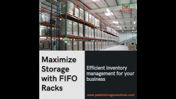 Maximize Storage Efficiency with FIFO Racks #WarehouseSolutions #StorageRacks #FIFORacks