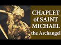 The chaplet of saint michael the archangel