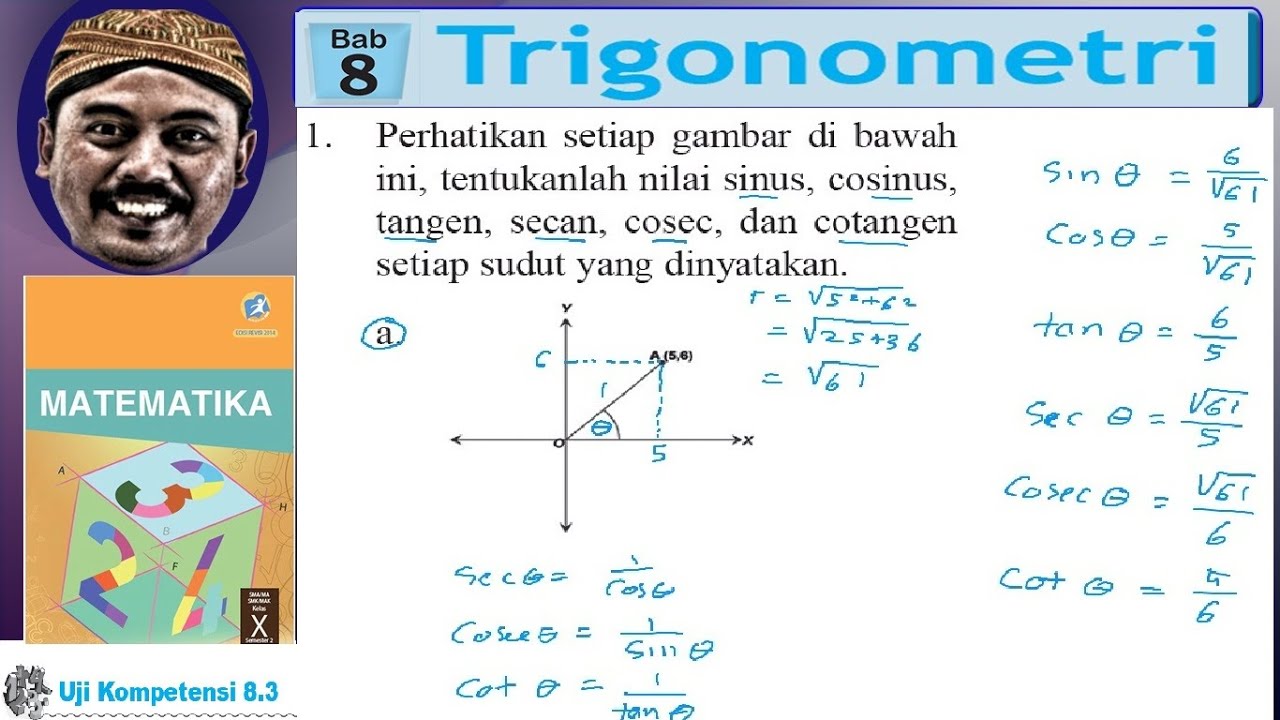 sin cos tan kuadran 1 trigonometri sma kelas 10 bse sin cos tan kuadran 1 trigonometri sma kelas 10 bse