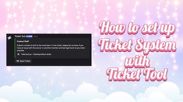 How to set up Ticket System with Ticket Tool | Discord Tutorial