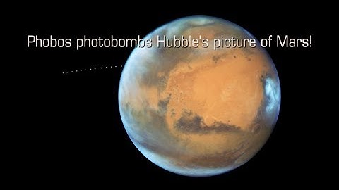 Phobos Photobombs Hubble