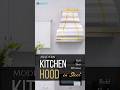 FOBEST Modern Kitchen Hood in Steel| Bold. Sleek. Effortless.