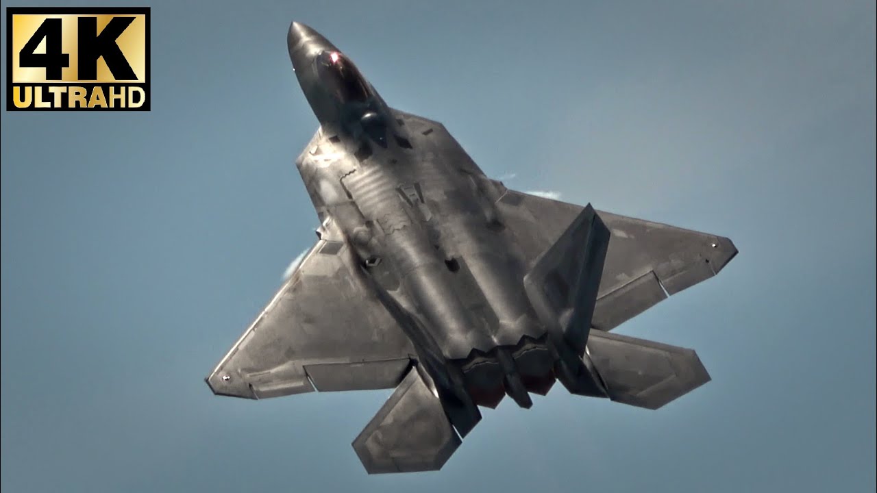 4K Raptor Demo - Cold Lake Airshow 2022 - YouTube