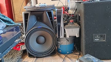 DB Technologies Opera 515 DX W/ StudioMaster Drivers Test (1x Speaker Only)