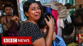 Dozens killed as Myanmar army shoots civilians in 'deadliest day' - BBC News screenshot 4