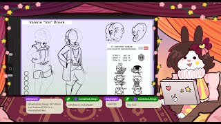 2025-04-09 Art Stream: Workin' Wednesday - Cookin' Up a Ref Sheet