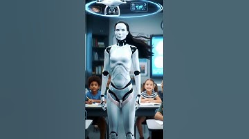 The AI Teacher: Shaping Tomorrow’s Minds 📚🤖✨ #airobot #robots