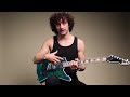 Schecter E-1 Electro Resin Transparent Blue video