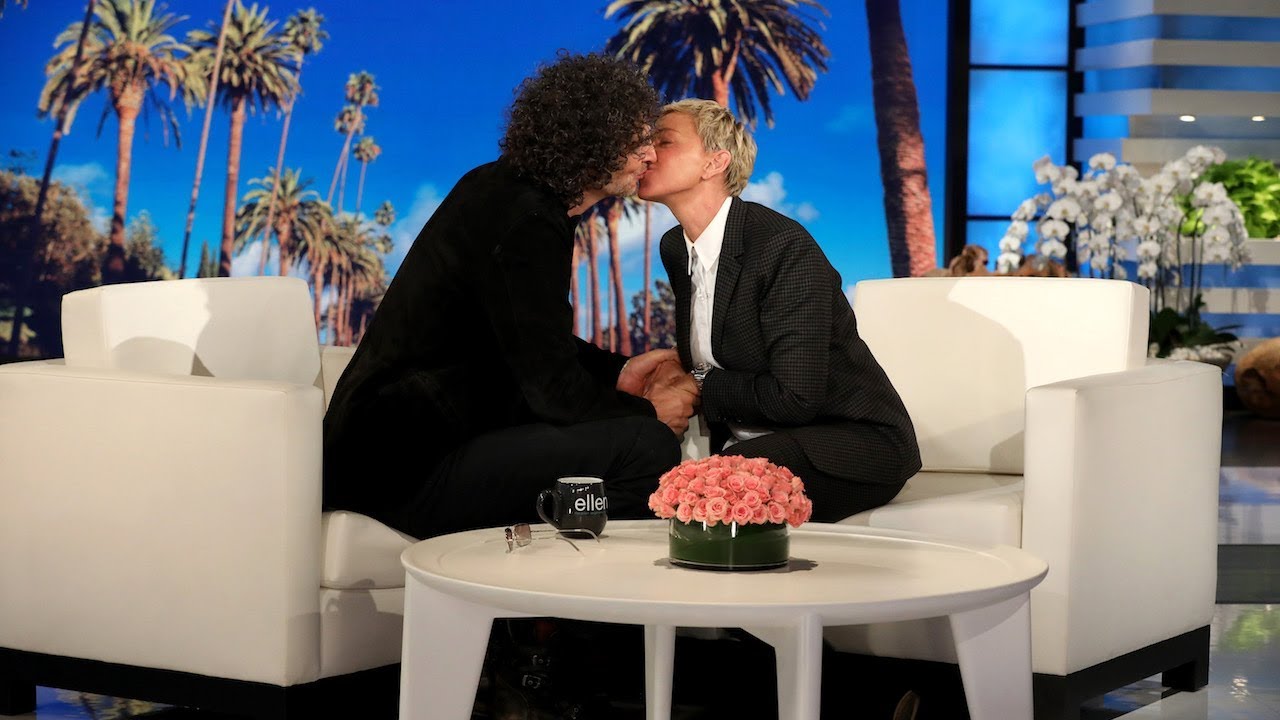 Download Howard Stern Gives Ellen an Unforgettable Kiss