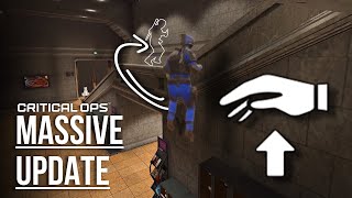 BIGGEST Critical Ops Update EVER!!? | PC Fps Uncapped, Movement, New Button, and so much more!