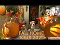 FALL HOME TOUR 🍂🍁*2021* FARMHOUSE TOUR🍃🎃 THRIFTED HOME🍂 TRADITIONAL DECOR❤️ AUTUMN 🍃 OLD HOME