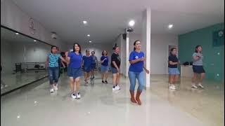 Drink Champagne Line Dance ( Runaway June )