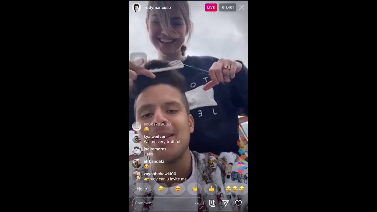 Maia Mitchell and Rudy Live - April 6 2020