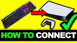 How To Connect Corsair K65 Keyboard To PS5/PS4 (ALL WAYS)