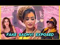 FAKE SADHVI CAUGHT LYING PUBLICLY | TRYING TO GET FAMOUS 🤔