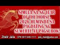 SIMULA NA NG YEAR OF THE HORSE 2026 HUMANDA SA PAGDATING NG SUWERTE AT PAGSUBOK