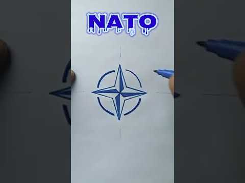 Video: Die NATO-Flagge ist das offizielle Symbol der Nordatlantischen Allianz