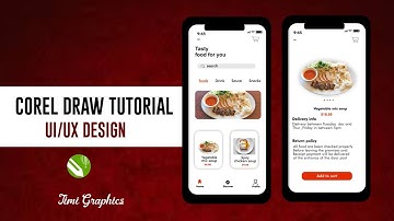 How to create a wire frame ui/ux design in. Corel x7 /Timi Graphics