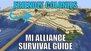 Minecraft MI ALLIANCE SURVIVAL GUIDE - YOUR COLONY