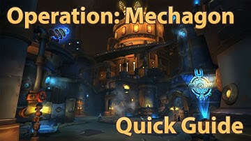 Operation: Mechagon Quick Dungeon Guide