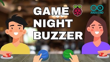 Arduino: Game Night Buzzer with Arcade Buttons & LCD Screen
