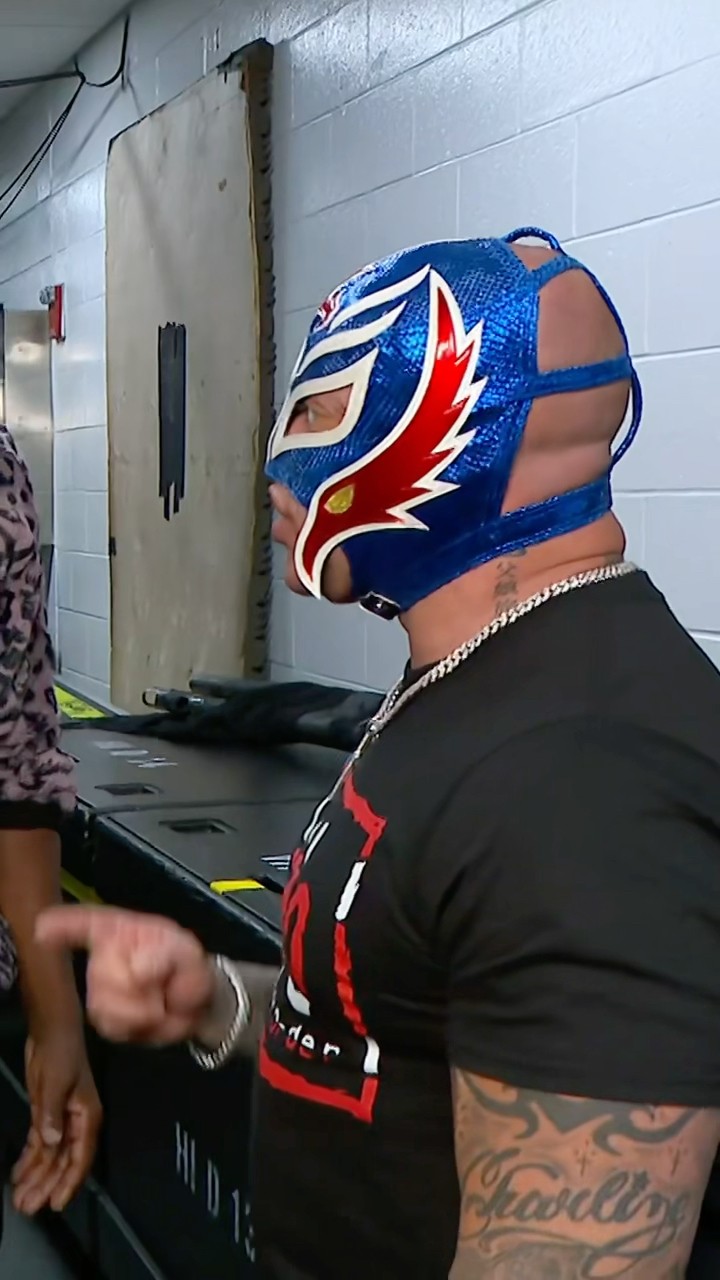 If Rey Mysterio has a problem with you… you know you messed up ?