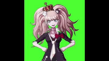 Junko Enoshima||Danganronpa green screen animation (read desc!)