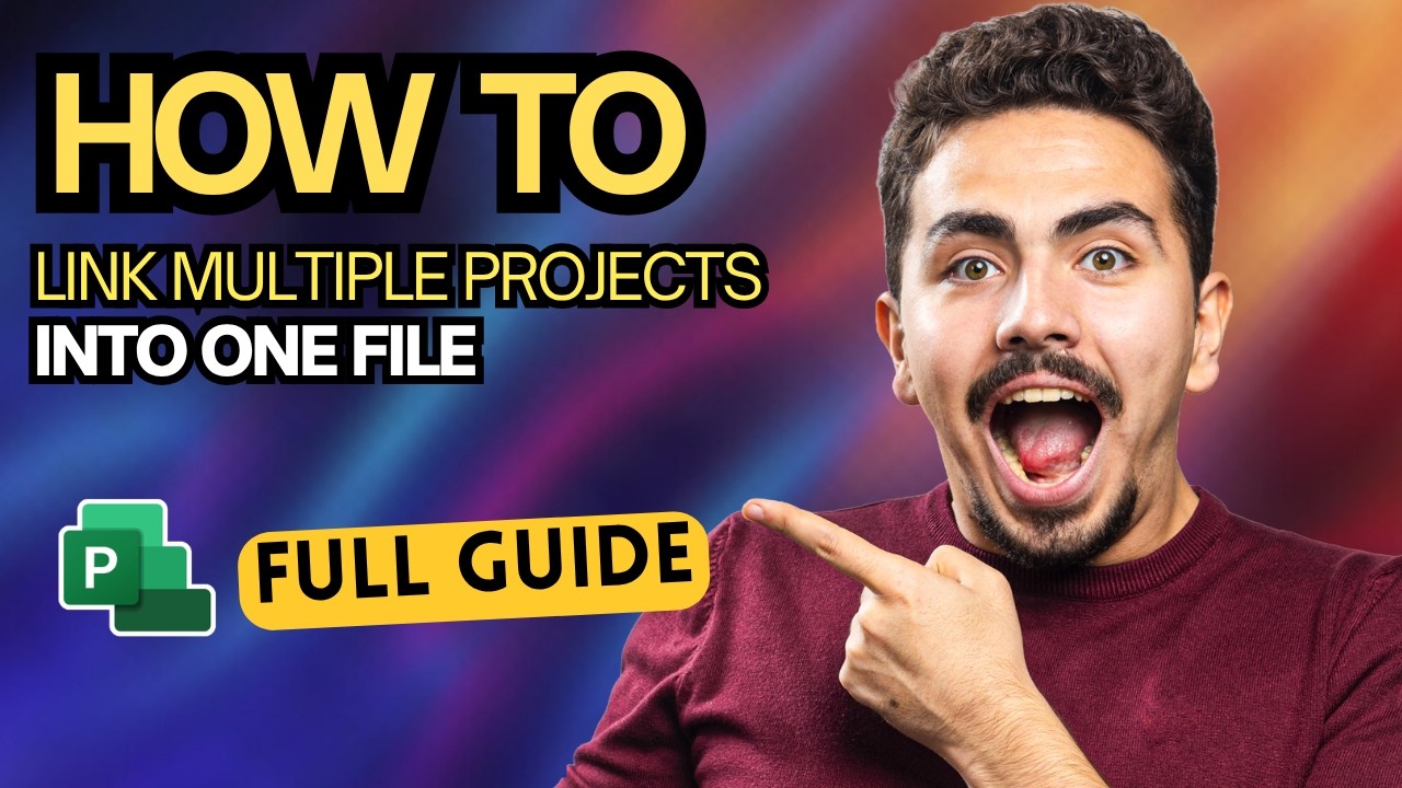 Link Two Projects How to Link Multiple Projects Into One File in Microsoft Project [2026 ...